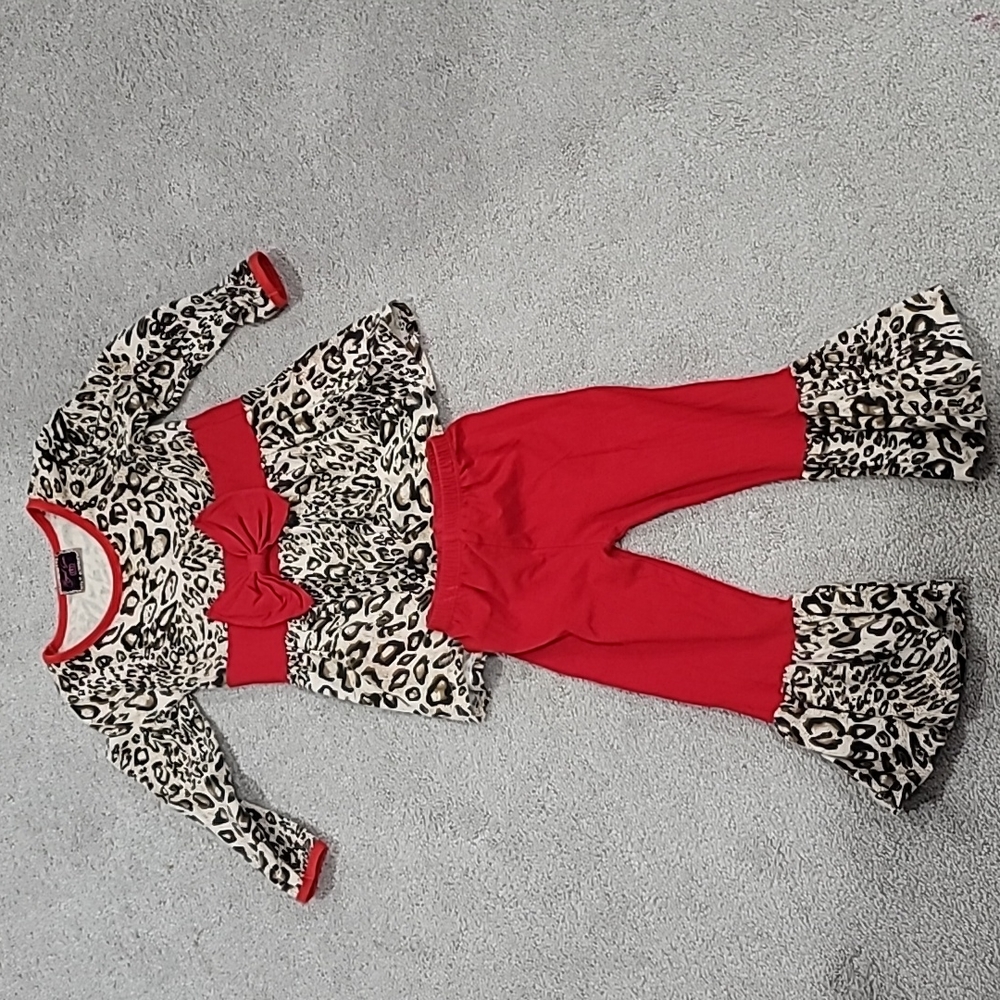 Girls 2pc set size 2-3t